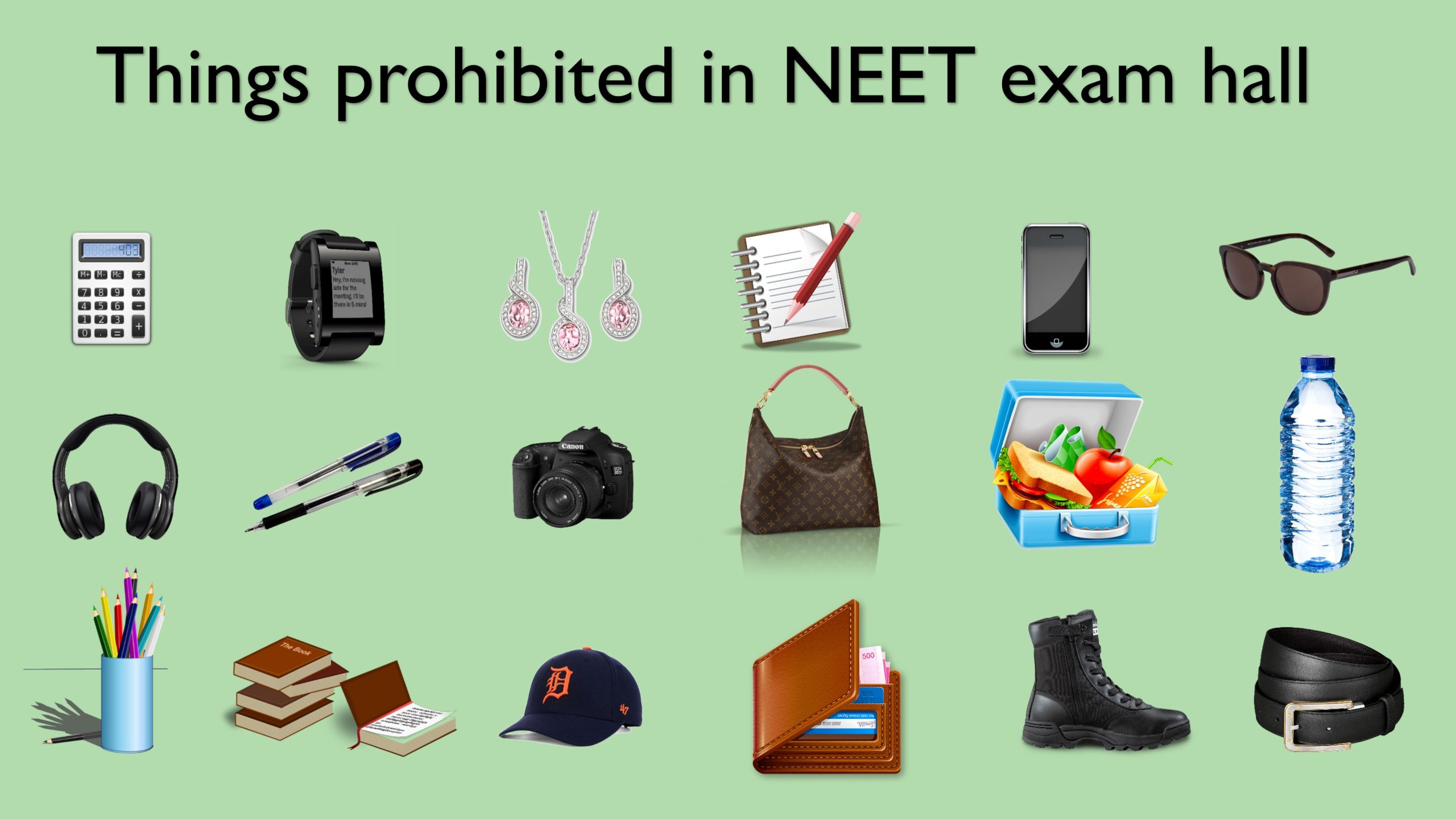Dress Code for NEET 2024